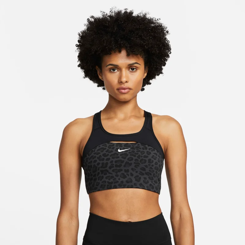 Nike Women's Dri-FIT Swoosh Printed Sports Bra